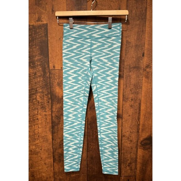 Ivivva By Lululemon Girls Leggings Blue Size 10 - Picture 1 of 3